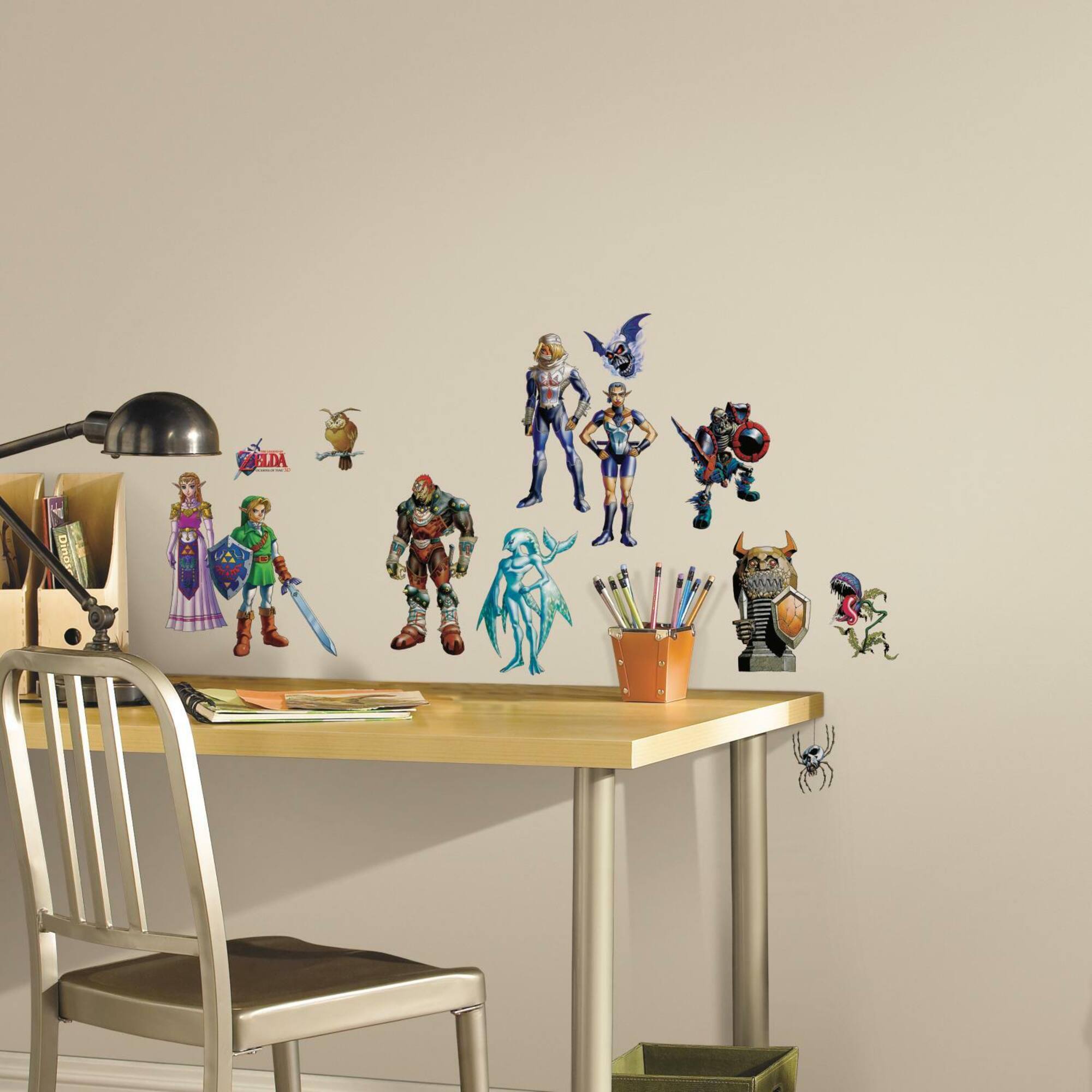 RoomMates Legend of Zelda: Ocarina Of Time 3D Peel & Stick Wall Decals
